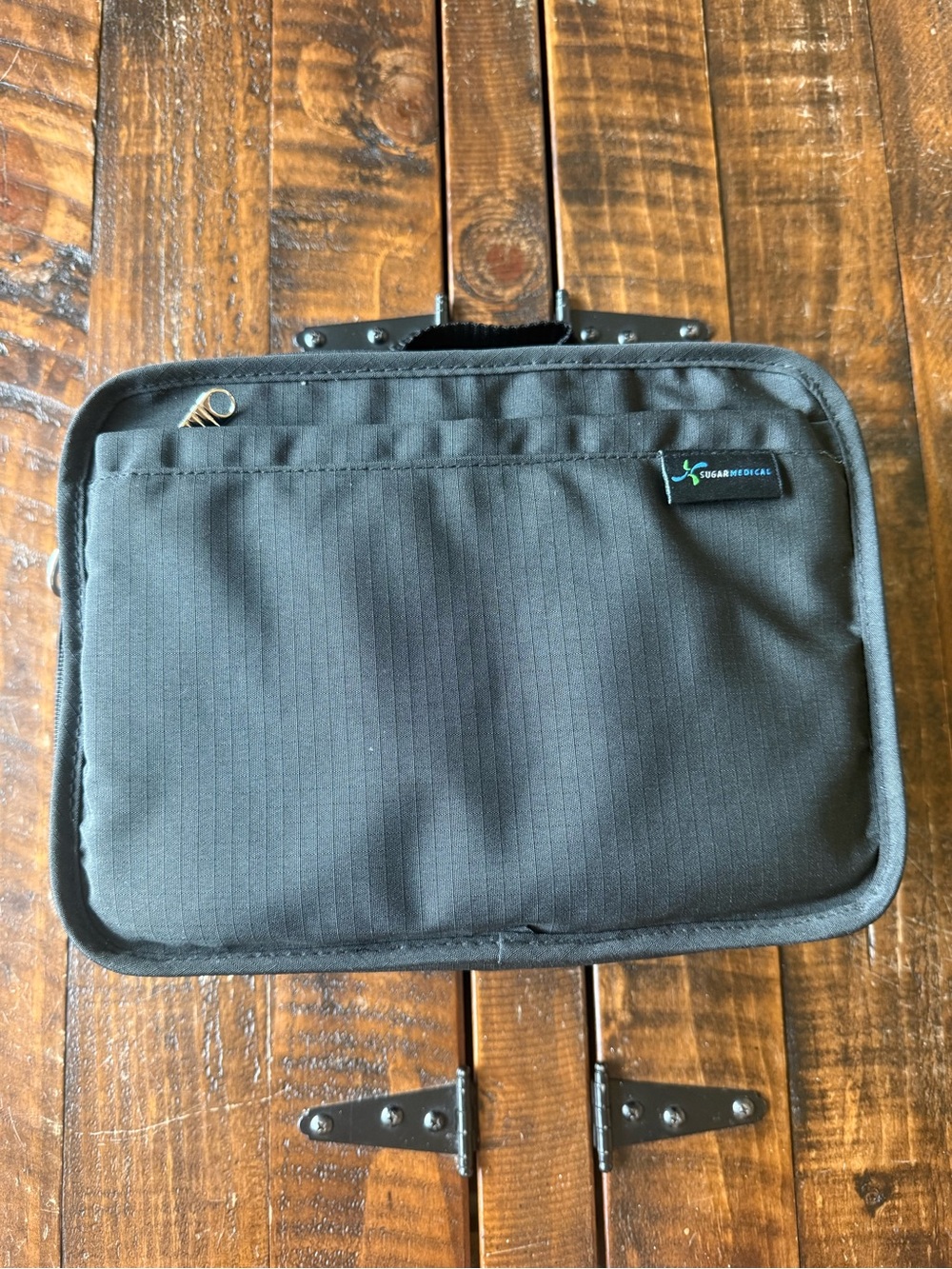 Sugar Medical Jordan Diabetes Insulated Travel Bag Black Organizer NEW